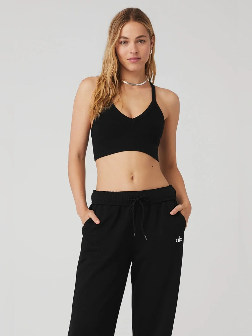 ALO Yoga - Seamless Low Rib Back Bra